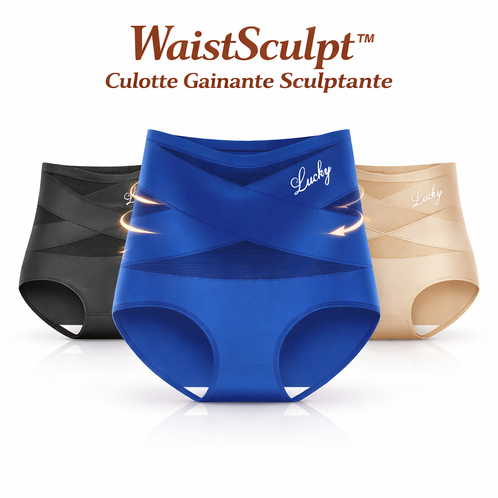 WaistSculpt™ Culotte Gainante Sculptante | Ventre plat instantané et taille affinée dès que vous l’enfilez !