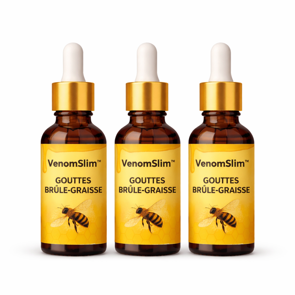 VenomSlim™ Gouttes Brûle-Graisse | Éliminez jusqu’à 2 kg de graisse en 3 jours, sans régime ni effort !