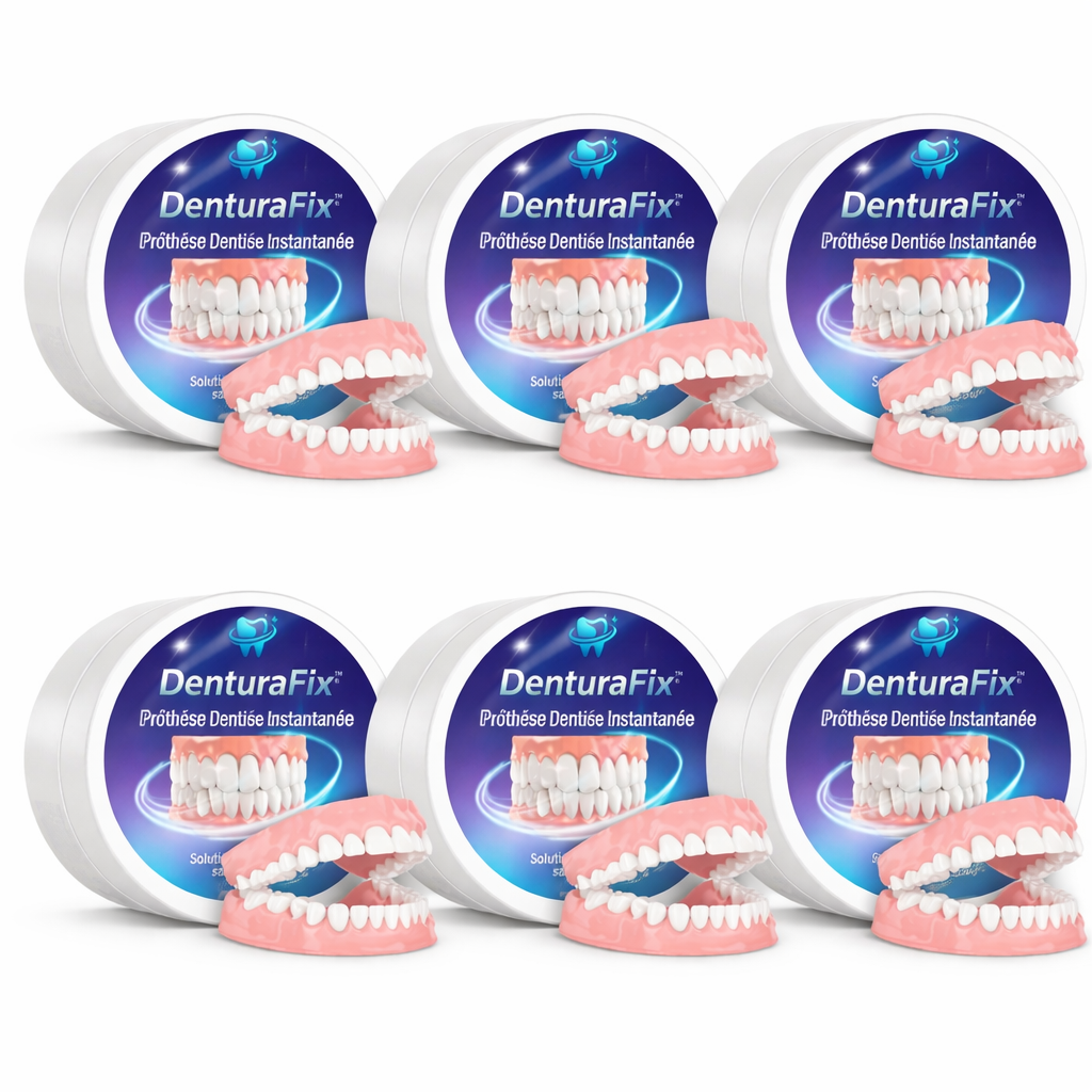 DenturaFix™ Prothèse Dentaire Instantanée | Retrouvez un sourire naturel en 3 minutes !