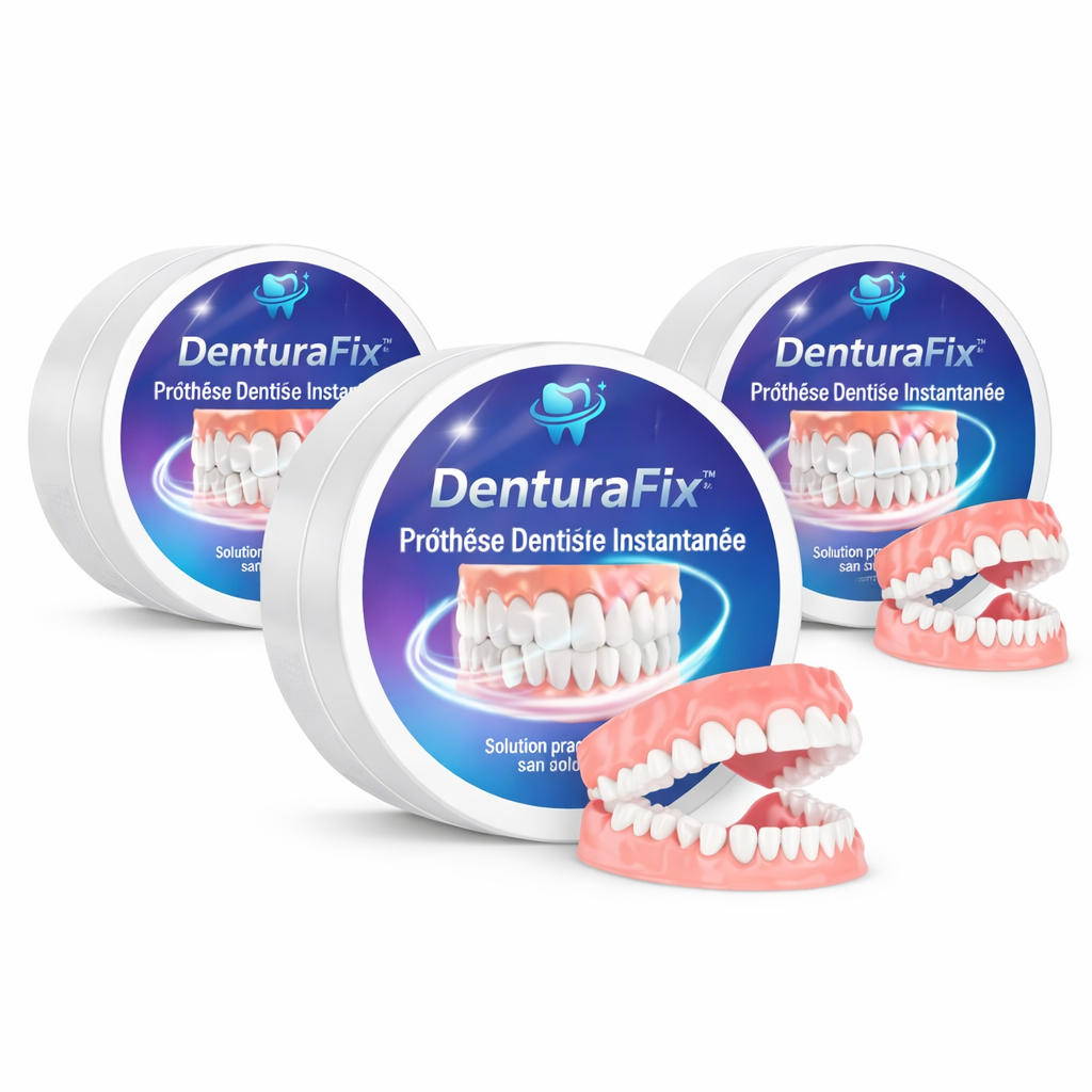 DenturaFix™ Prothèse Dentaire Instantanée | Retrouvez un sourire naturel en 3 minutes !