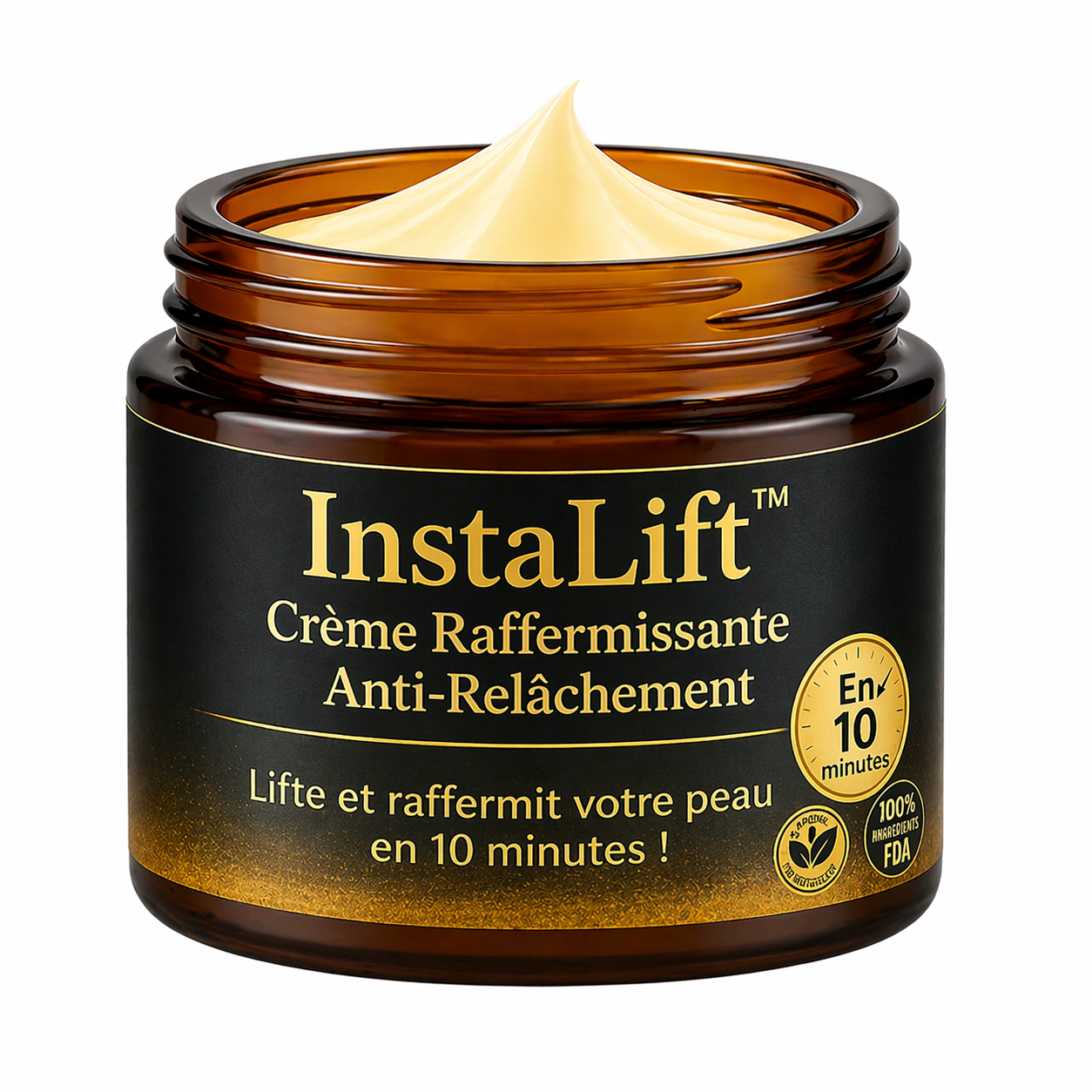 InstaLift™ Crème Raffermissante Anti-Relâchement | Lifte et raffermit votre peau en 10 minutes !
