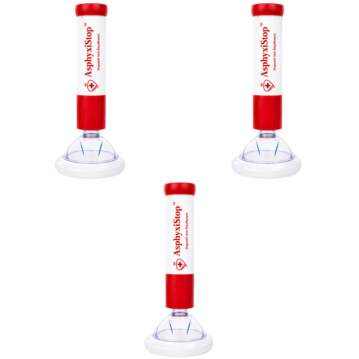 AsphyxiStop™ Dispositif Anti-Étouffement | Dégagez les voies respiratoires et sauvez une vie en 3 secondes chrono !