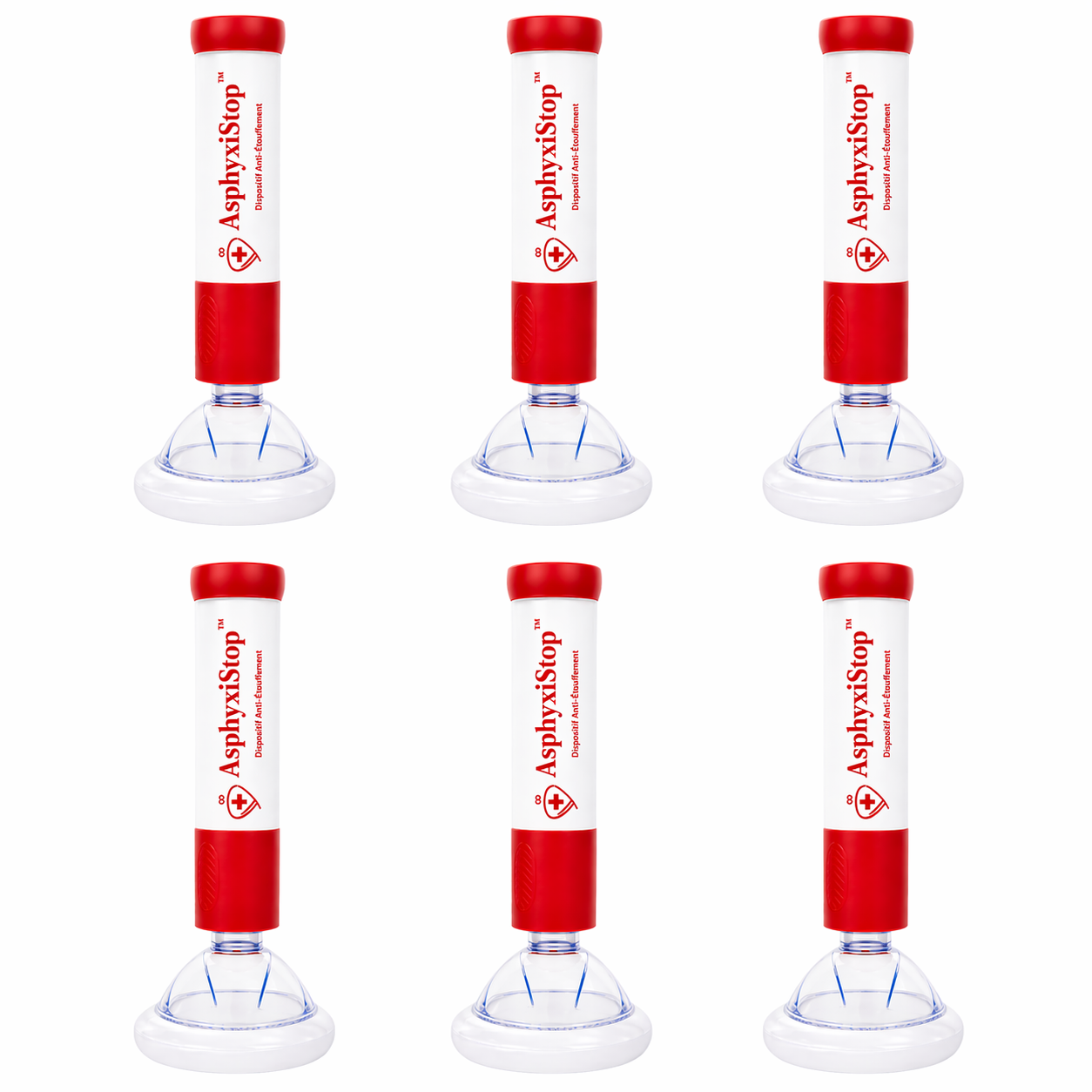 AsphyxiStop™ Dispositif Anti-Étouffement | Dégagez les voies respiratoires et sauvez une vie en 3 secondes chrono !