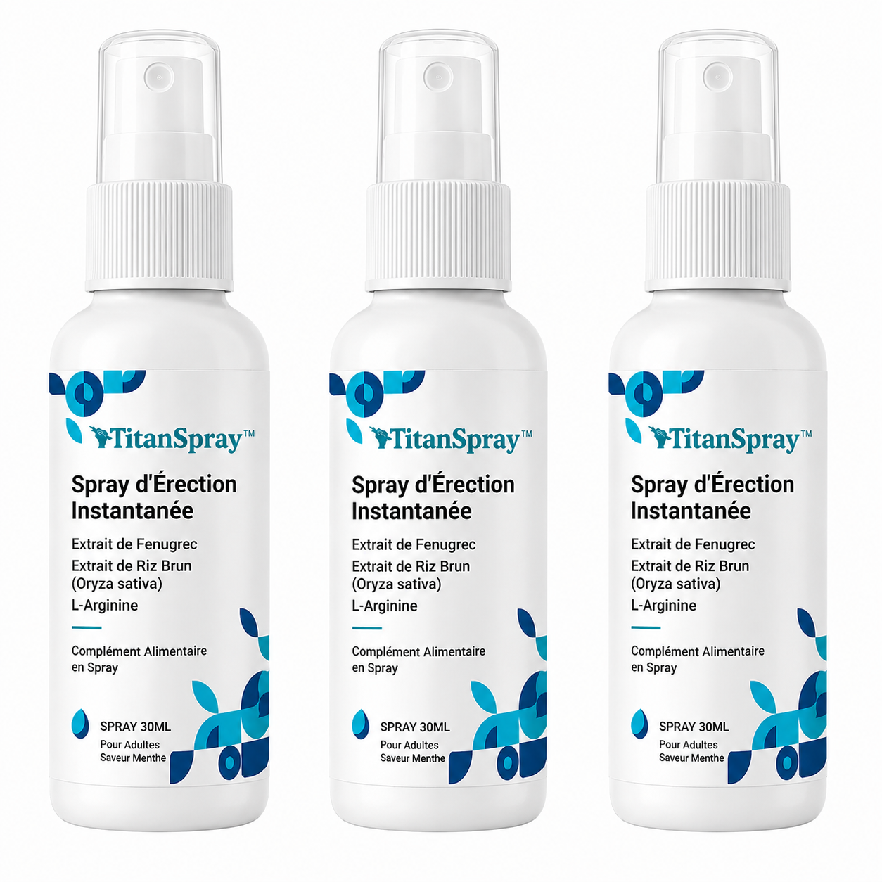 TitanSpray™ Spray d'Érection Instantanée | Dur comme la roche en seulement 43 secondes chrono !