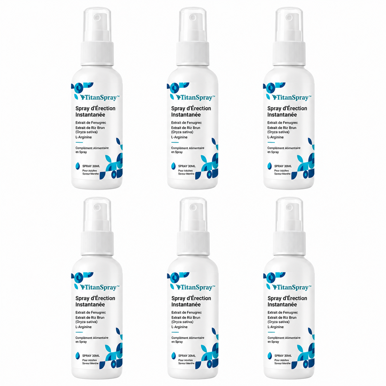 TitanSpray™ Spray d'Érection Instantanée | Dur comme la roche en seulement 43 secondes chrono !