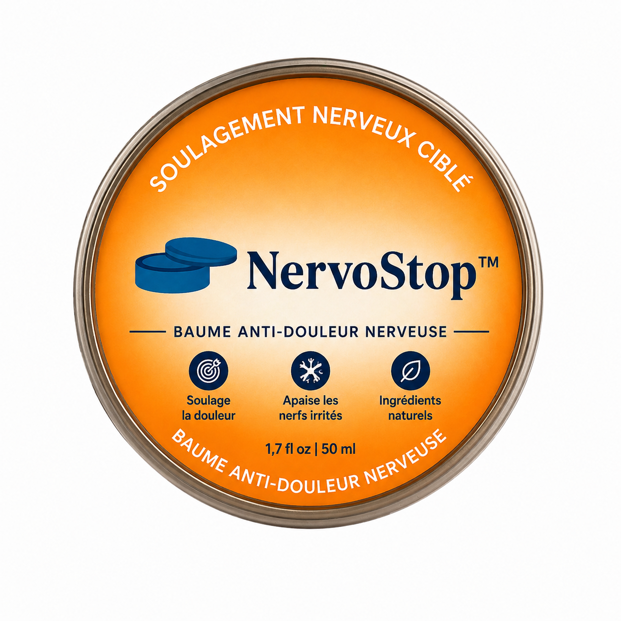 NervoStop™ Baume Anti-Douleur Nerveuse | Supprime vos douleurs nerveuses en 3 jours, sans cachets ni injections !