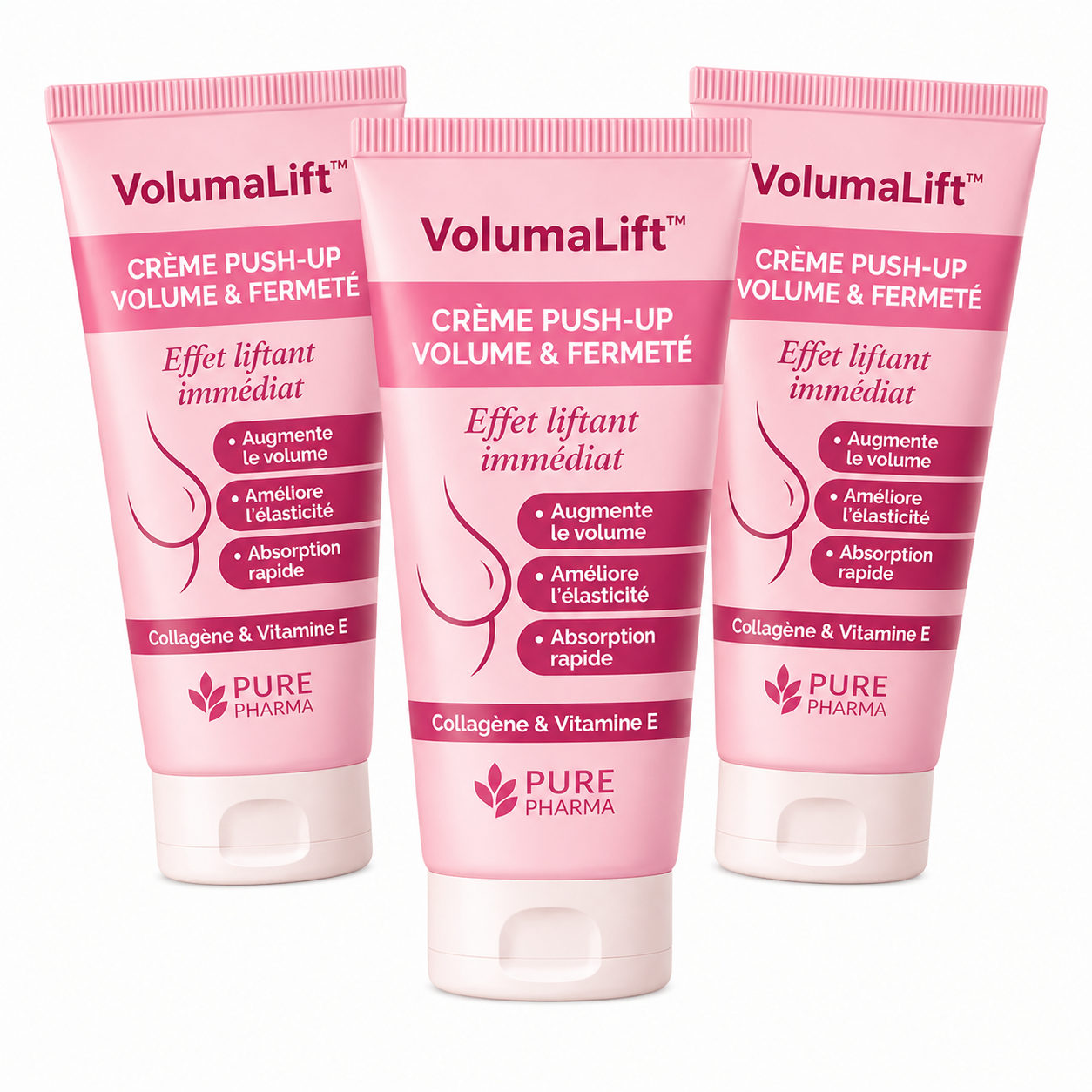 VolumaLift™ Crème Push-Up | Gagnez en volume et raffermissez votre poitrine en 14 jours !