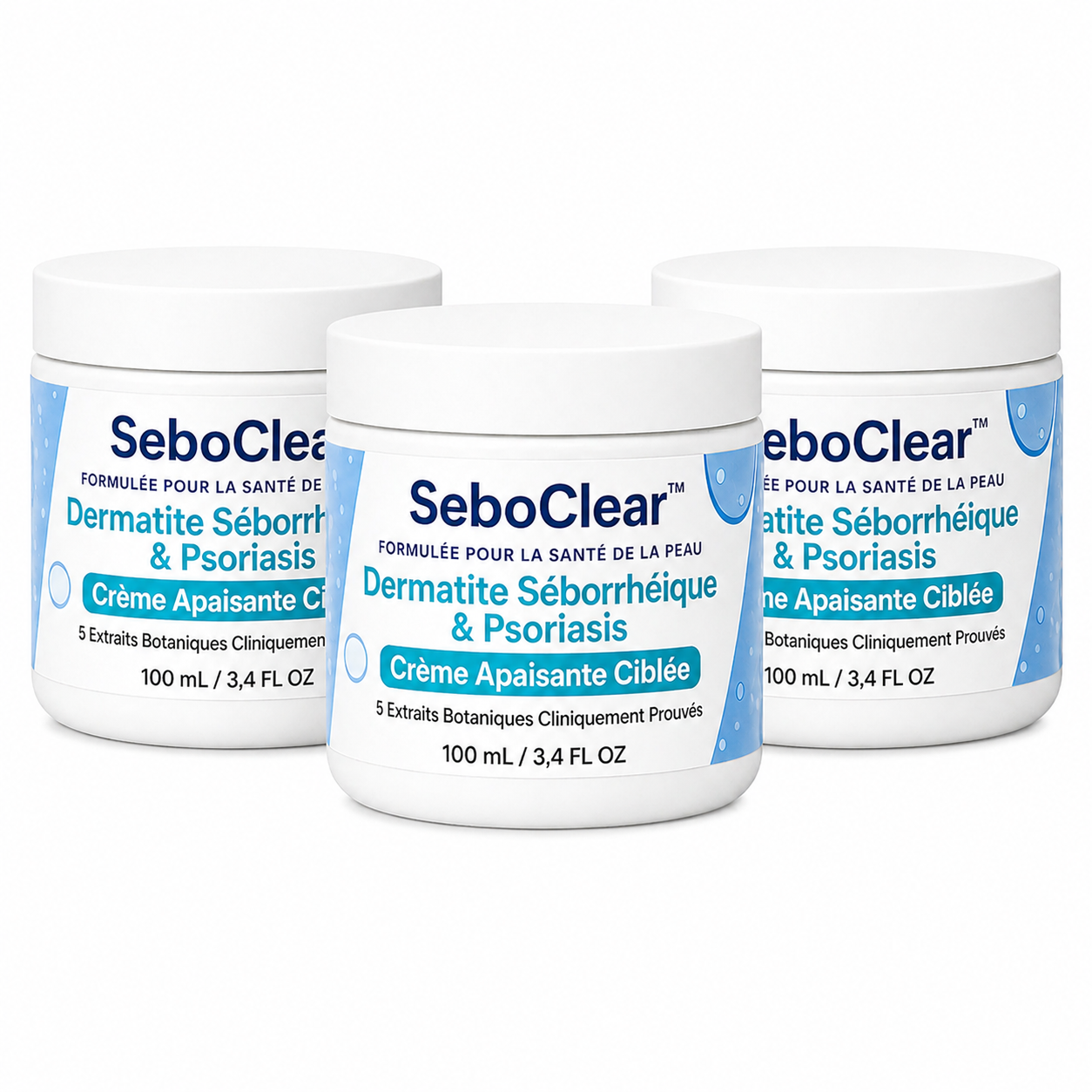 SeboClear™ Crème Apaisante | Éliminez les pellicules et les démangeaisons dès la première application !