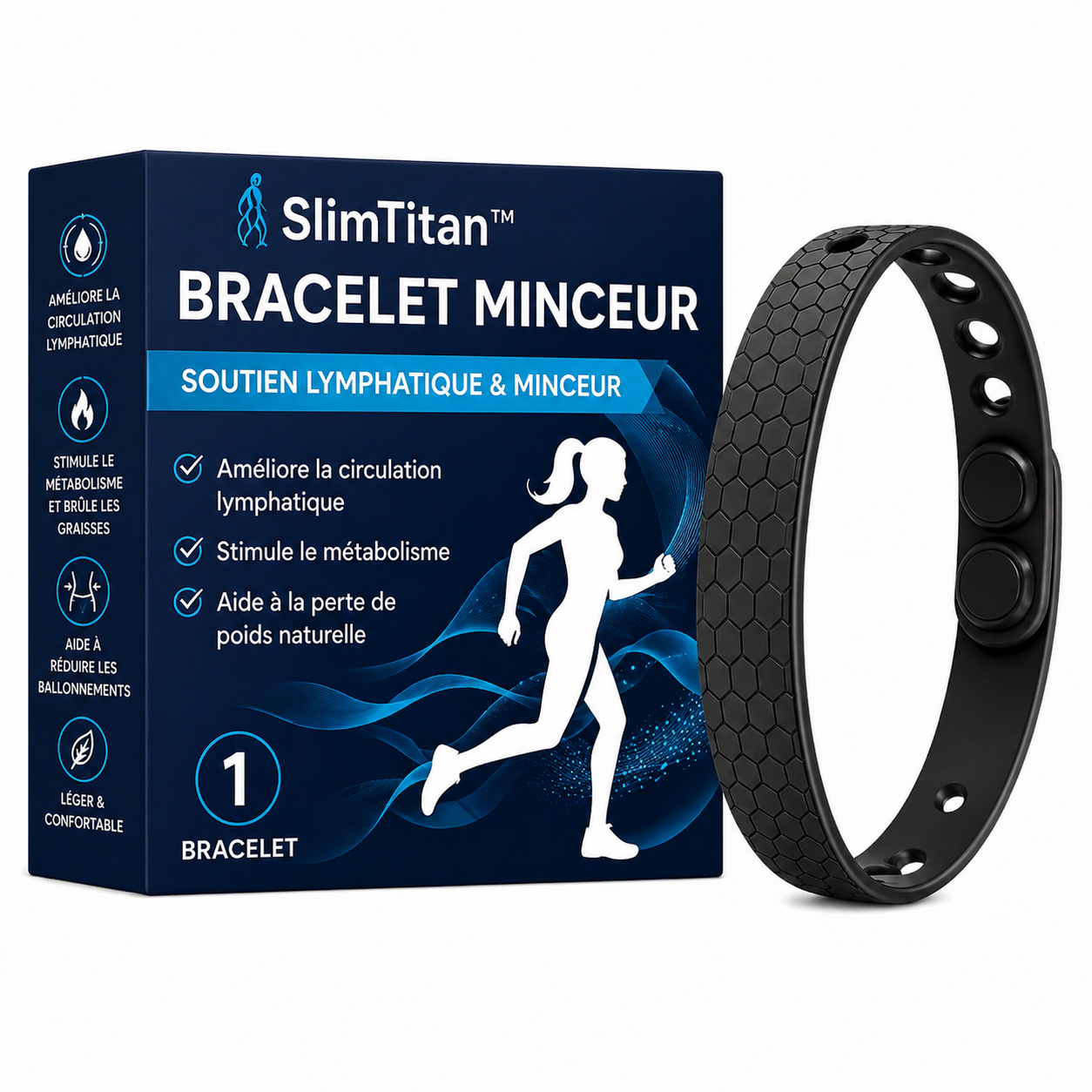 SlimTitan™ Bracelet Minceur | Perdez jusqu’à 10 kg en seulement 3 semaines !