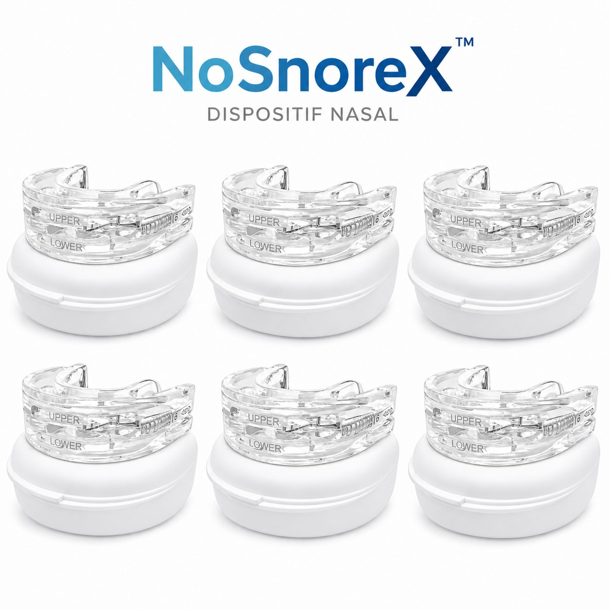NoSnoreX™ Dispositif Nasal | Stoppe les ronflements & l’apnée du sommeil en 3 minutes!