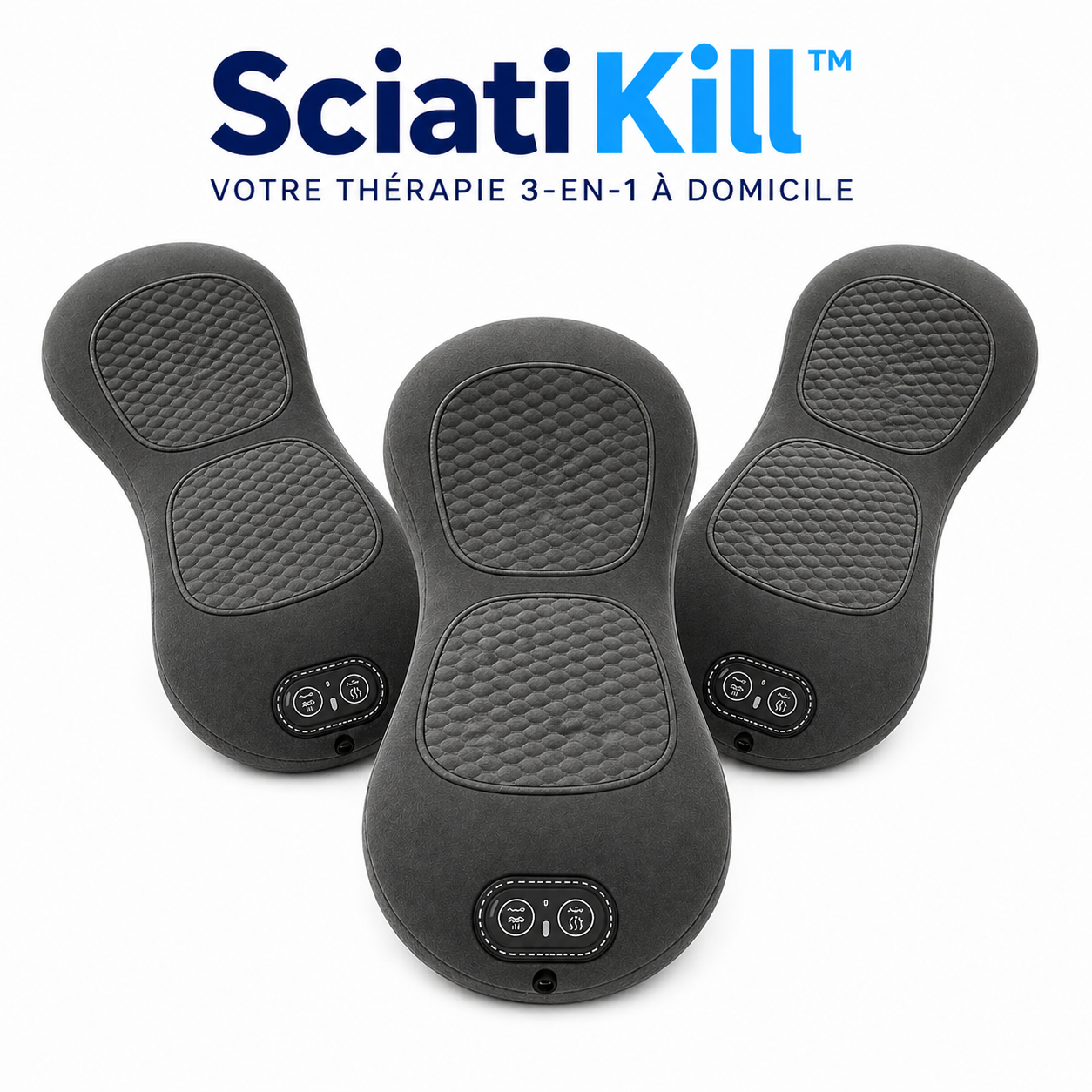 SciatiKill™ Masseur Sciatique 3-en-1 | Supprime vos douleurs en 4 minutes chrono!