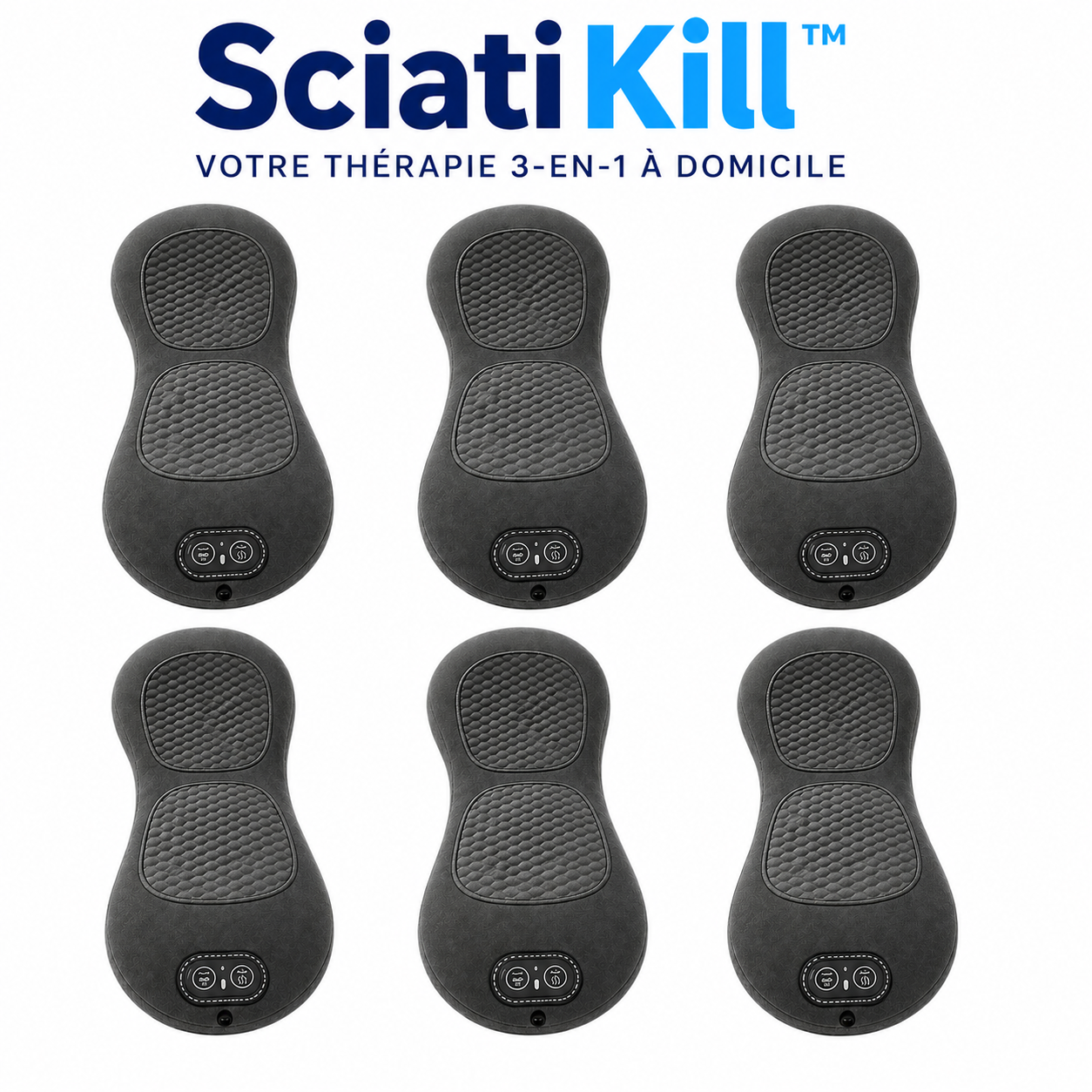 SciatiKill™ Masseur Sciatique 3-en-1 | Supprime vos douleurs en 4 minutes chrono!