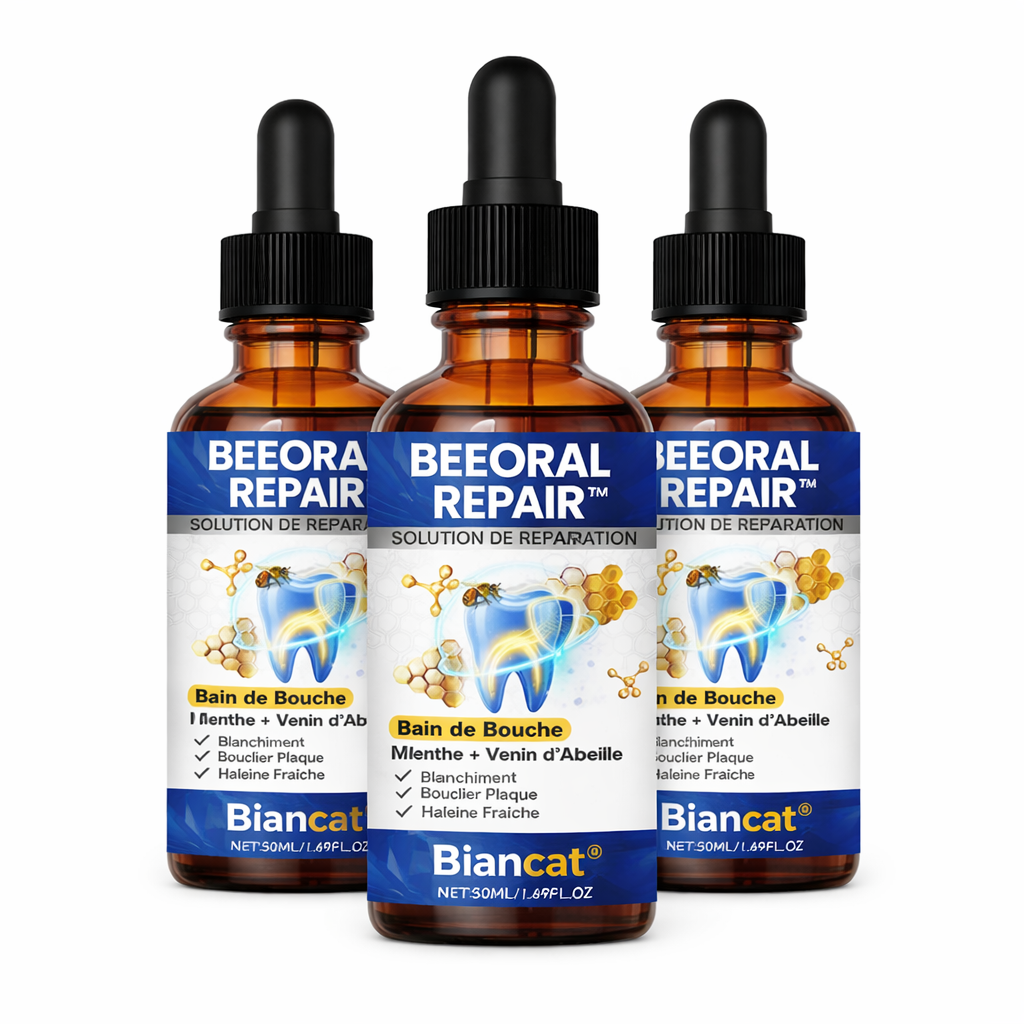 BeeOral Repair™ Solution Buccale | Répare vos gencives et renforce vos dents en 3 minutes !