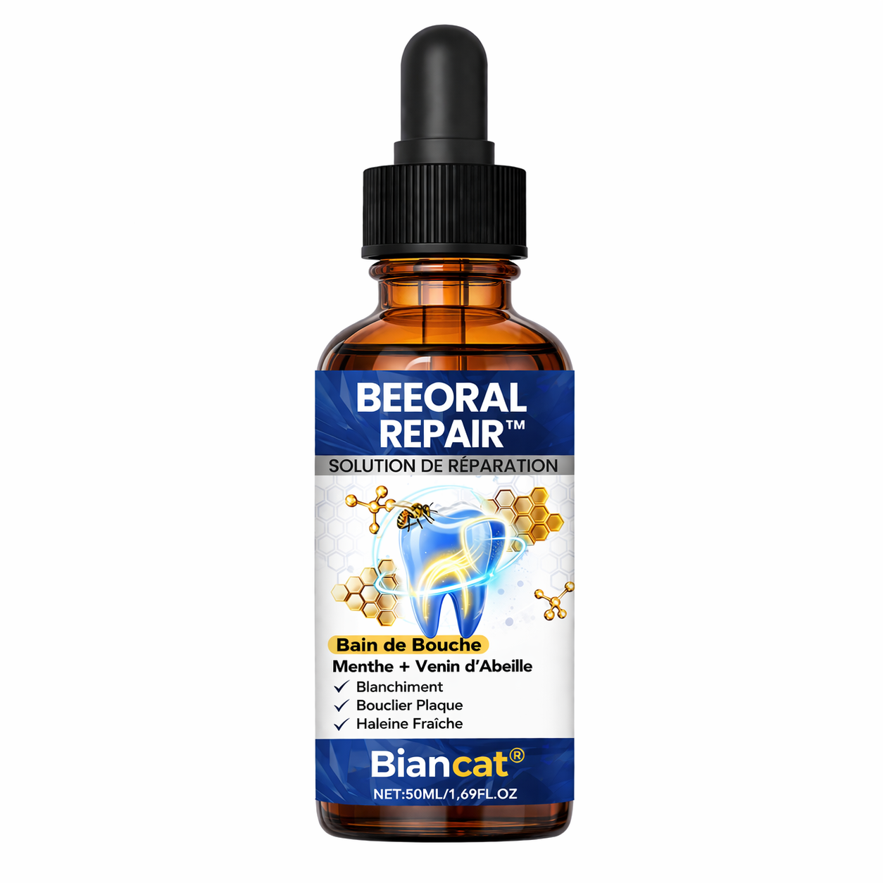 BeeOral Repair™ Solution Buccale | Répare vos gencives et renforce vos dents en 3 minutes !