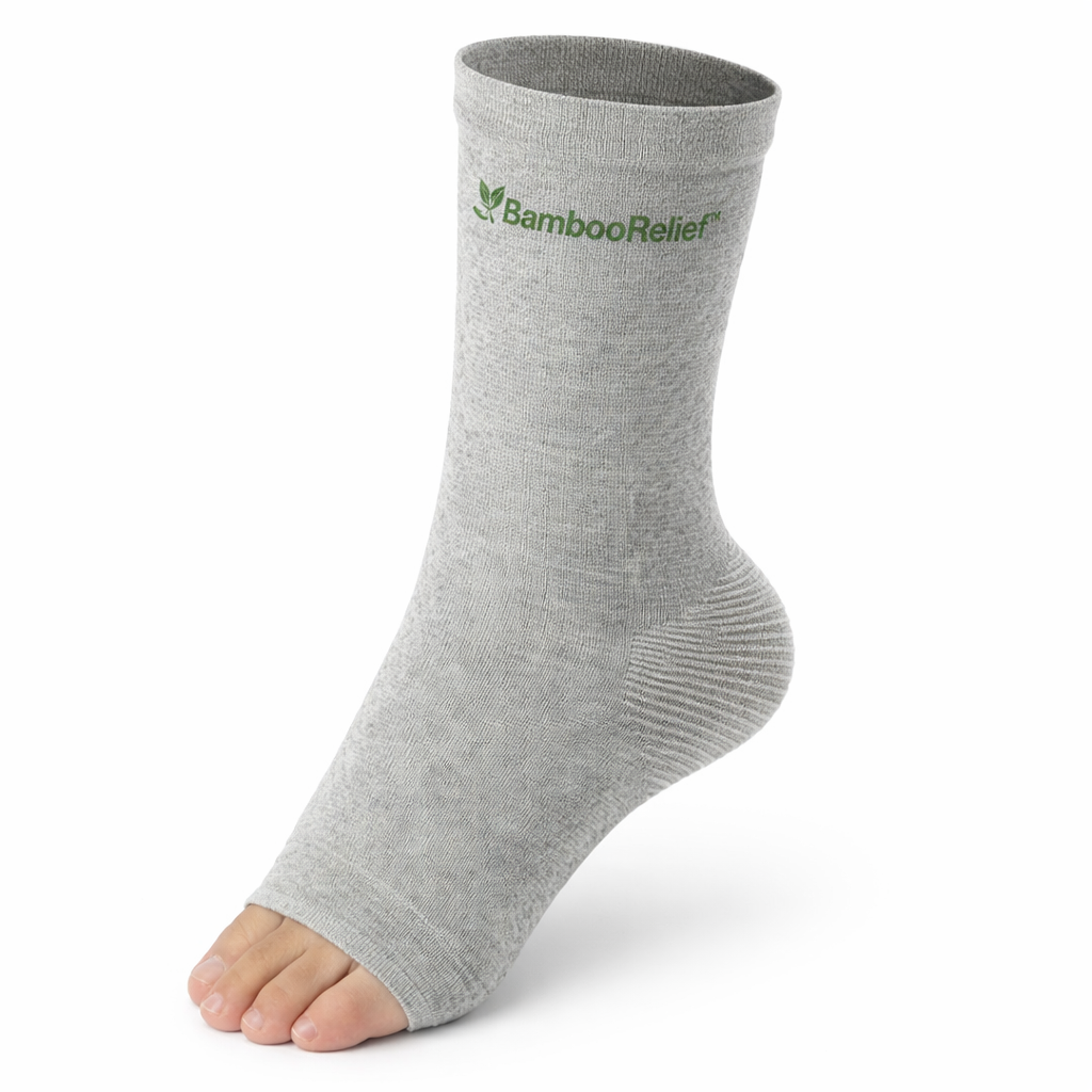 BambooRelief™ Manchons Anti-Fatigue | Soulagez vos pieds et retrouvez un confort immédiat !