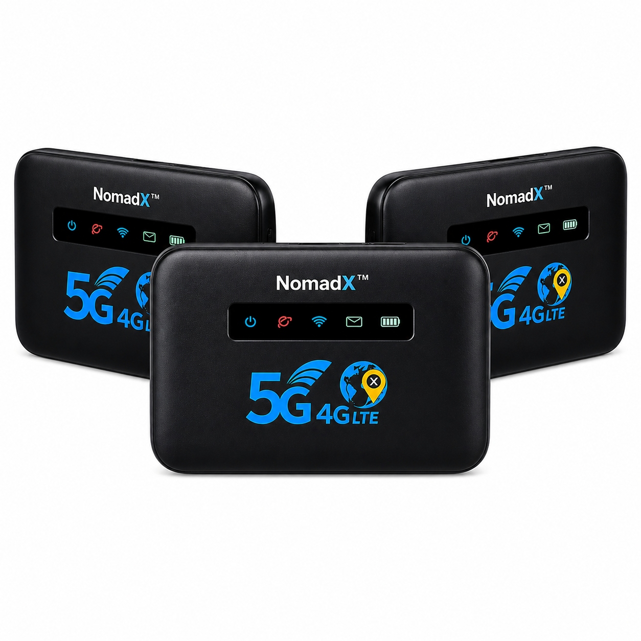 NomadX™ Routeur WiFi Mondial | Internet 4G/5G dans 196 pays en 5 secondes chrono, sans surcoût !