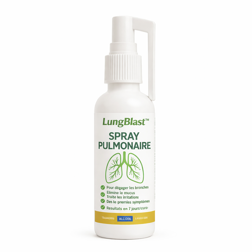 LungBlast™ Spray Pulmonaire | Libérez vos poumons et respirez à plein souffle en seulement 5 minutes !