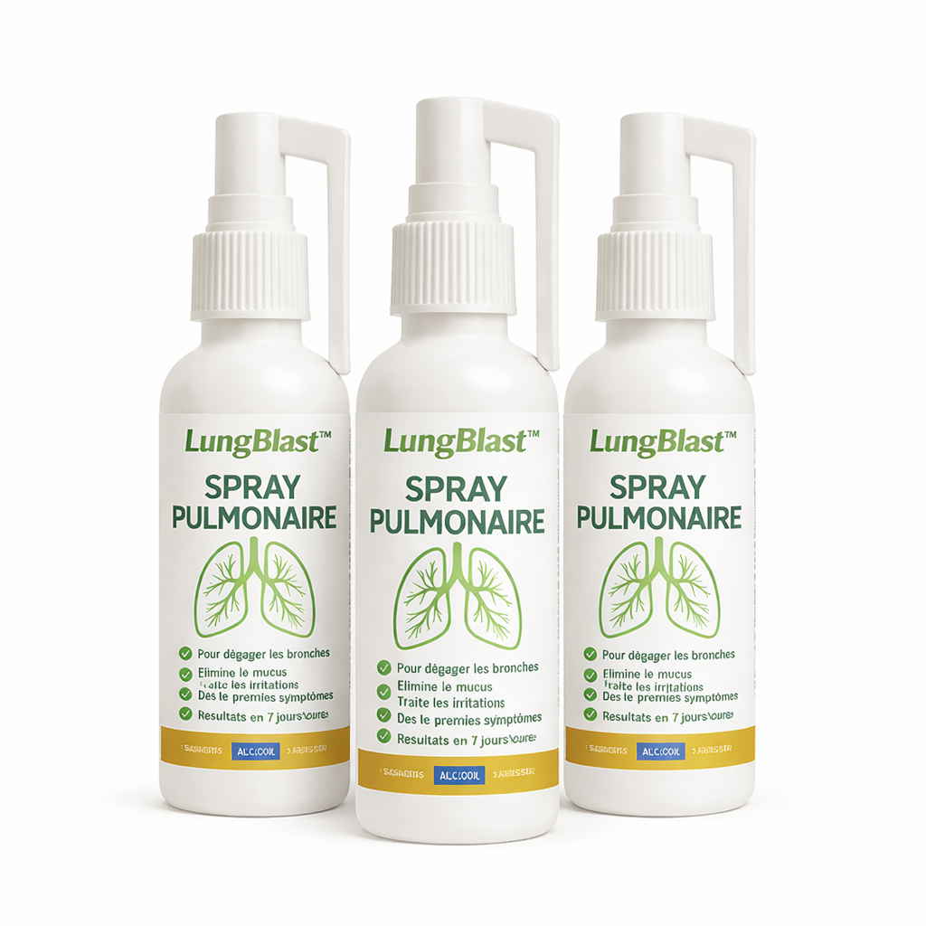 LungBlast™ Spray Pulmonaire | Libérez vos poumons et respirez à plein souffle en seulement 5 minutes !