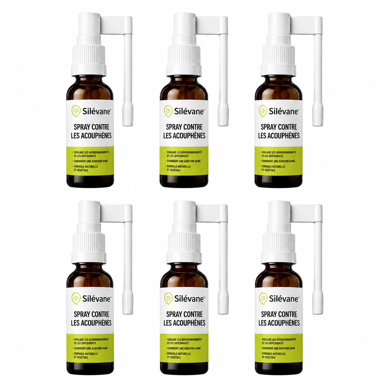 Silévane™ Spray contre les acouphènes | Un soulagement perceptible en seulement 7 jours !