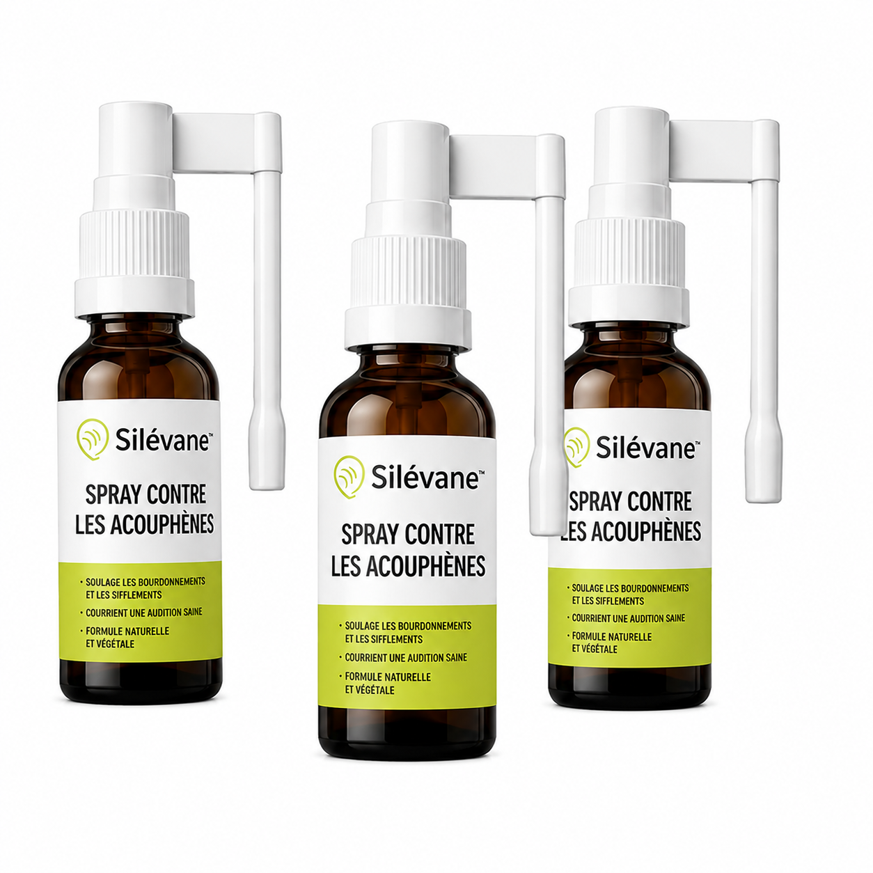 Silévane™ Spray contre les acouphènes | Un soulagement perceptible en seulement 7 jours !
