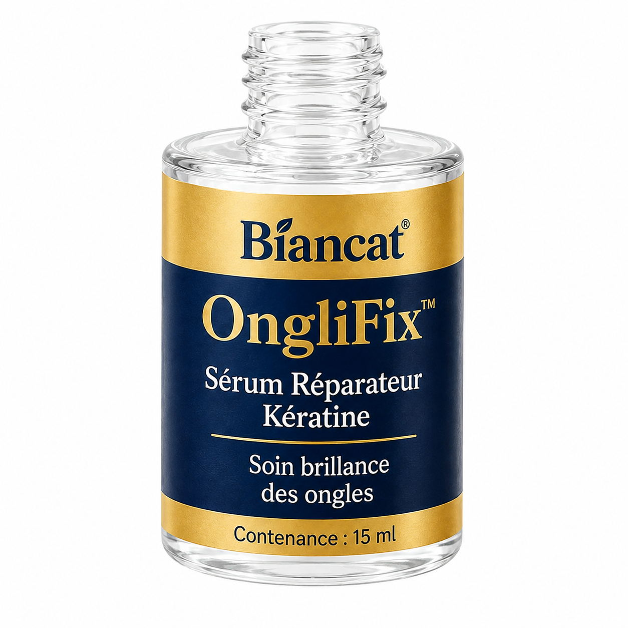 OngliFix™ Sérum Réparateur Kératine | Renforcez vos ongles fragiles et dites adieu à l’aspect jaune, strié et abîmé !