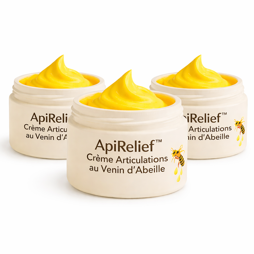 ApiRelief™ Crème Articulations au Venin d’Abeille | Soulagez vos douleurs en 28 secondes !