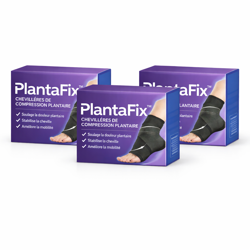 PlantaFix™ Chevillères de Compression Plantaire | Marchez sans douleur en 7 jours !