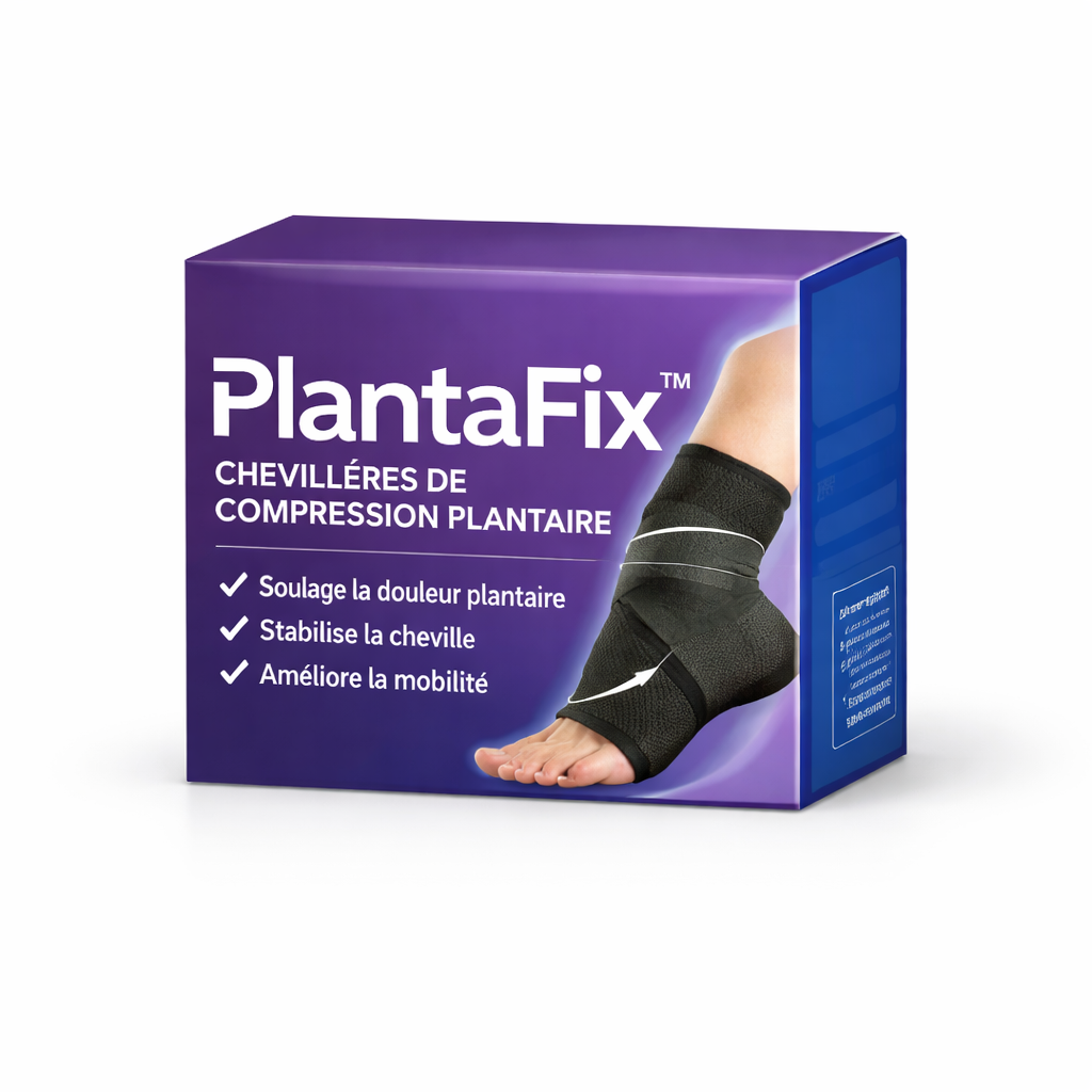 PlantaFix™ Chevillères de Compression Plantaire | Marchez sans douleur en 7 jours !