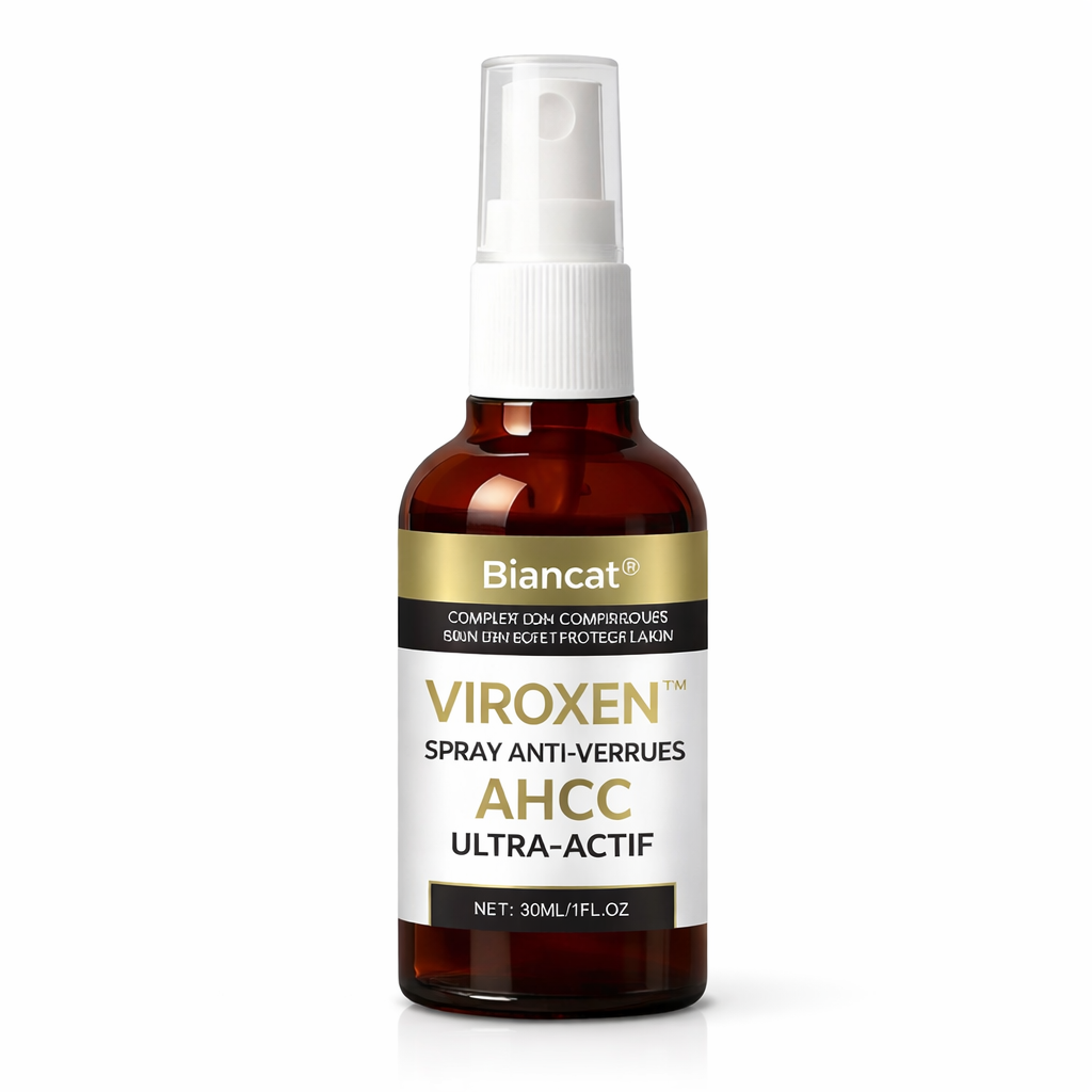 Viroxen™ Spray Anti-Verrues AHCC Ultra-Actif | Éliminez les verrues à la racine en quelques jours !