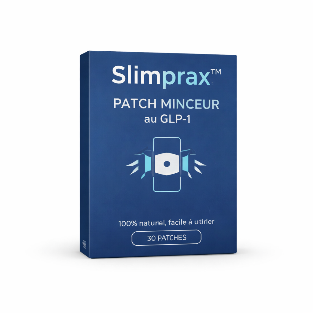Slimprax™ Patch Minceur au GLP-1 | Perdez jusqu’à 4,3 kg de graisse en 5 jours !