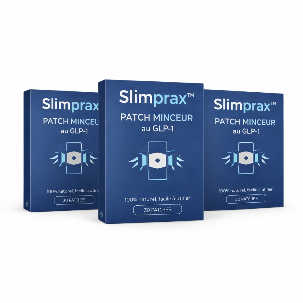 Slimprax™ Patch Minceur au GLP-1 | Perdez jusqu’à 4,3 kg de graisse en 5 jours !