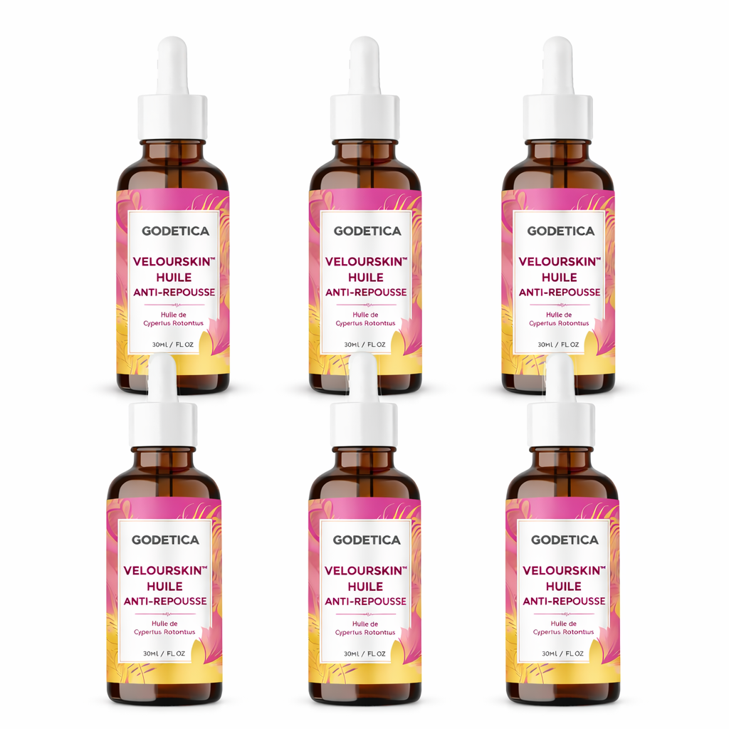 Velourskin™ Huile Anti-Repousse | Une peau lisse et douce dès les premières applications !