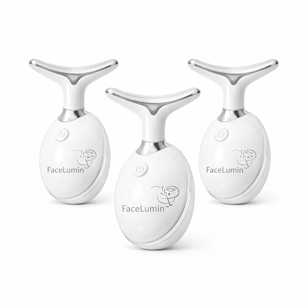 FaceLumin™ Appareil de Lifting du Visage à LED | Un visage lifté et rajeuni en 5 minutes !
