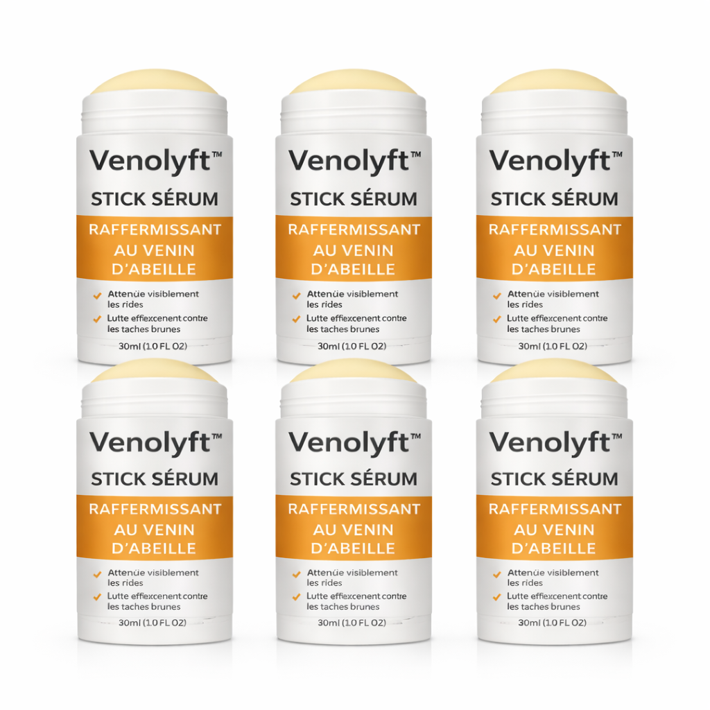 Venolyft™ Stick Sérum Raffermissant au Venin d’Abeille | Lissez visiblement vos rides en 5 minutes chrono !