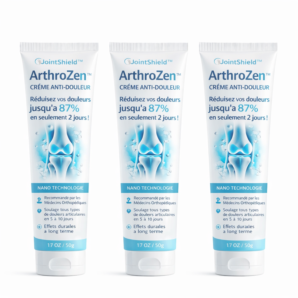 ArthroZen™ Crème Anti-Douleur | Réduisez vos douleurs jusqu’à 87% en seulement 2 jours !