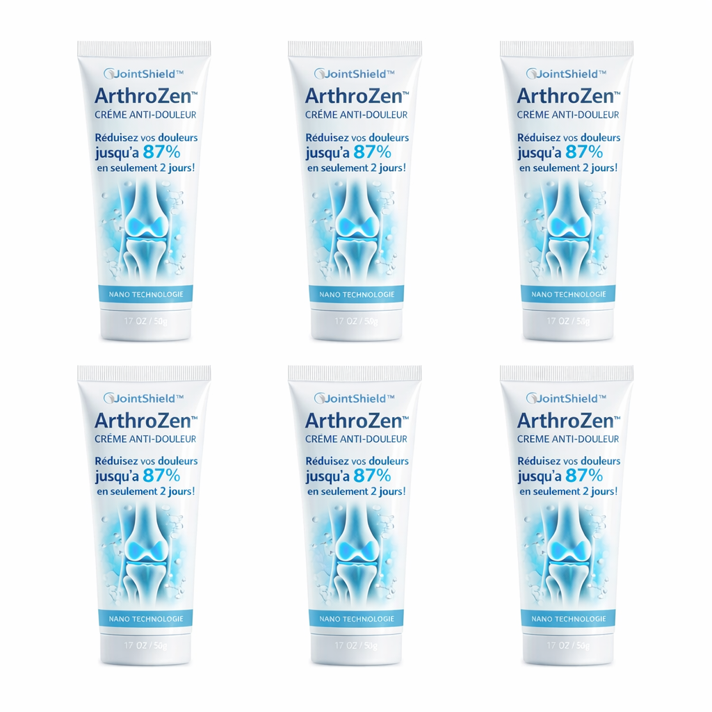 ArthroZen™ Crème Anti-Douleur | Réduisez vos douleurs jusqu’à 87% en seulement 2 jours !