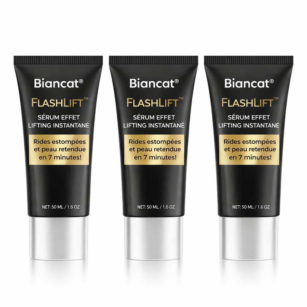 FlashLift™ Sérum Effet Lifting Instantané | Rides estompées et peau retendue en 7 minutes !