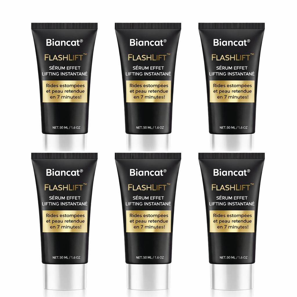 FlashLift™ Sérum Effet Lifting Instantané | Rides estompées et peau retendue en 7 minutes !
