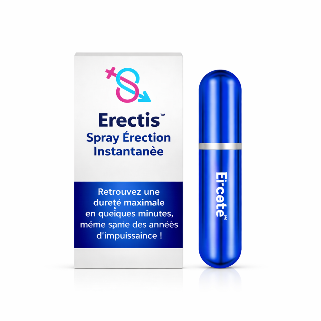 Erectis™ Spray Érection Instantanée | Retrouver une dureté maximale en quelques minutes, même après des années d’impuissance !