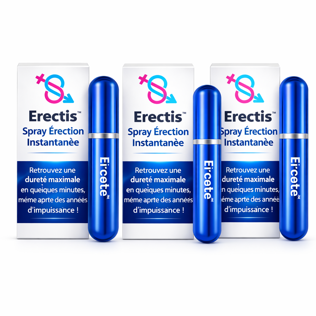Erectis™ Spray Érection Instantanée | Retrouver une dureté maximale en quelques minutes, même après des années d’impuissance !