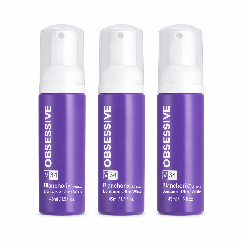 Blanchorix™ Mousse Dentaire Ultra-White | Éliminez le jaune incrusté et retrouvez un sourire éclatant dès la 1ère application !