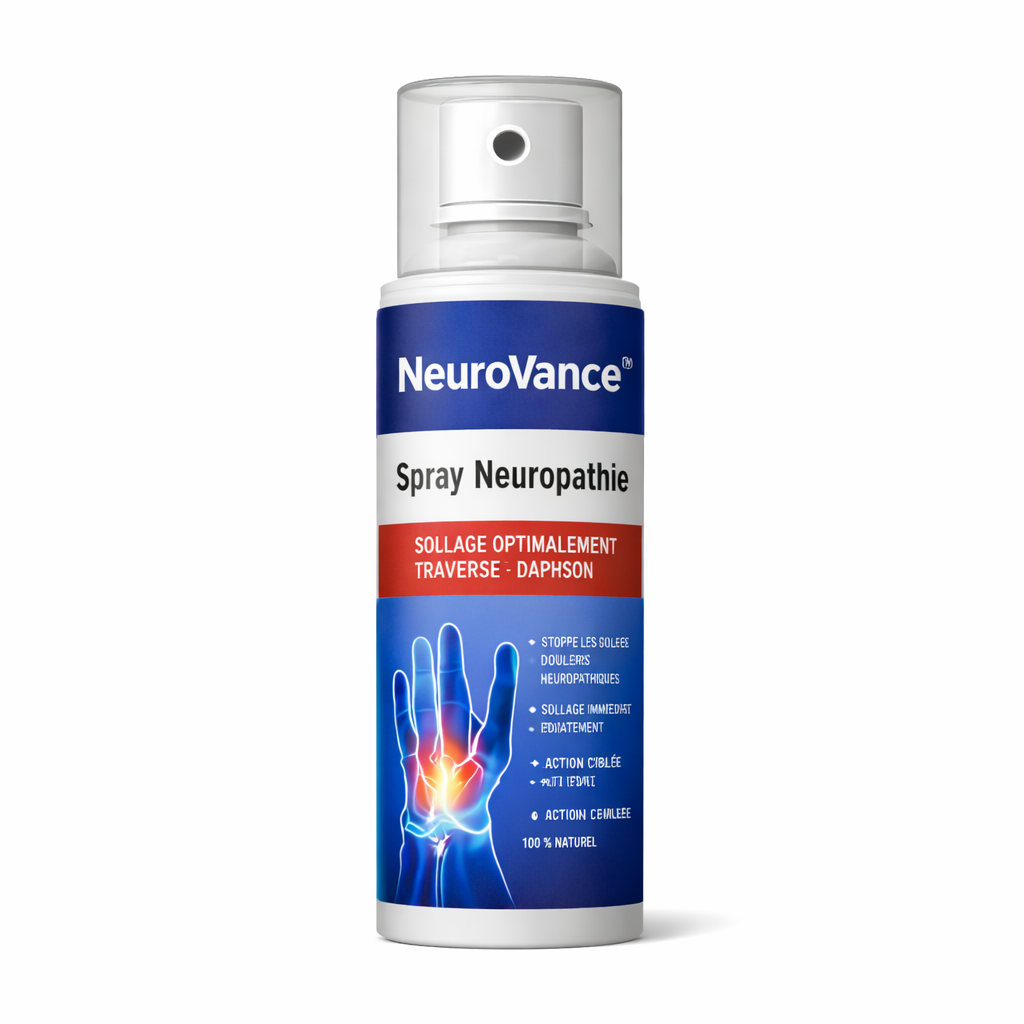 NeuroVance™ Spray Neuropathie | Stoppez picotements et engourdissements dès la première application !