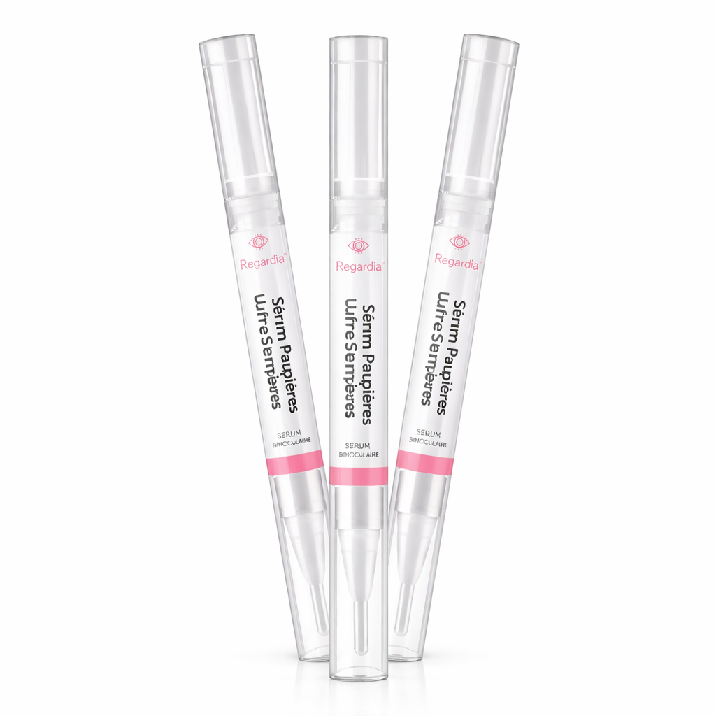 Regardia™ Sérum Paupières Ultra-Tenseur | Relevez vos paupières tombantes et ouvrez votre regard instantanément !