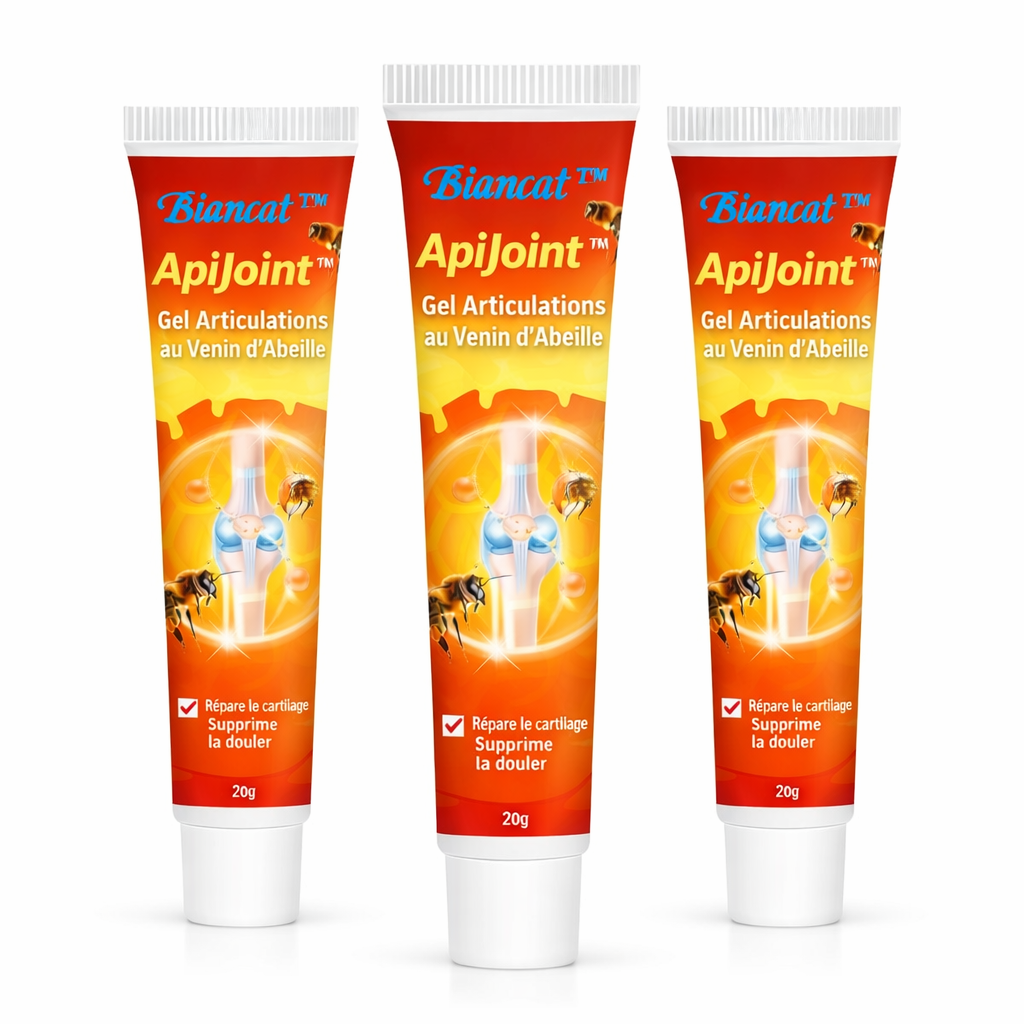 ApiJoint™ Gel Articulations au Venin d’Abeille | Répare vos articulations et supprime la douleur dès la première application !