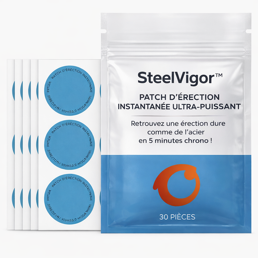 SteelVigor™ Patch d’Érection Instantanée Ultra-Puissant | Retrouvez une érection dure comme de l’acier en 5 minutes chrono !