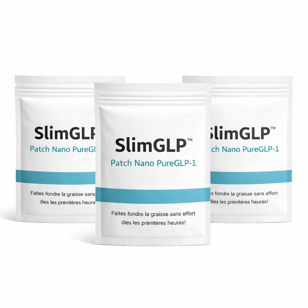 SlimGLP™ Patch Nano PureGLP-1 | Faites fondre la graisse sans effort dès les premières heures !
