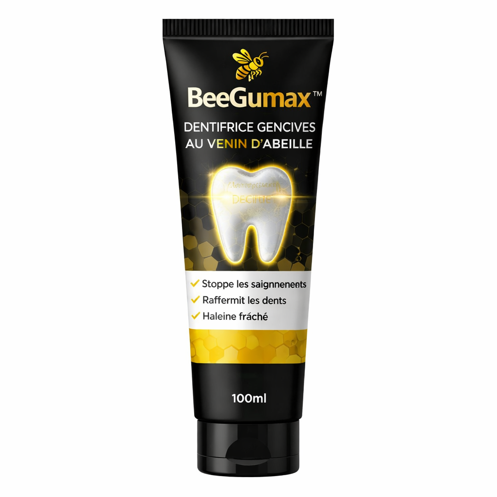 BeeGumax™ Dentifrice Gencives au Venin d’Abeille | Stoppez les saignements et raffermissez vos dents en 7 jours !