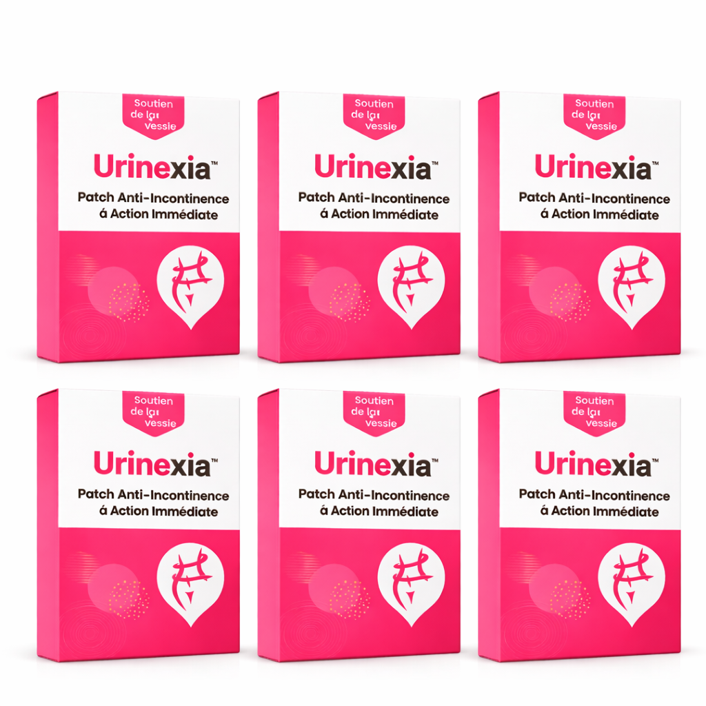 Urinexia™ Patch Anti-Incontinence à Action Immédiate | Stoppez les fuites urinaires en 3 minutes !
