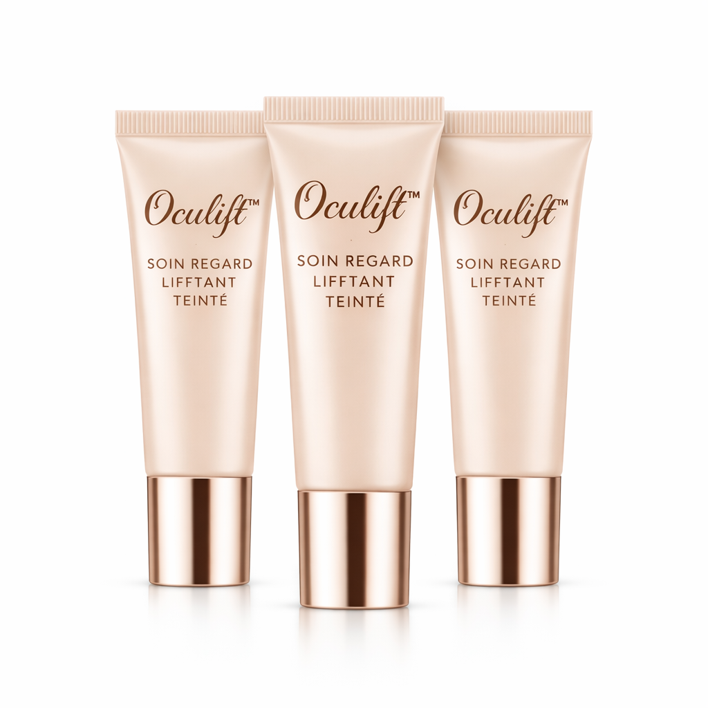 Oculift™ Soin Regard Liftant Teinté | Rides effacées, peau liftée et teint parfait en 90 secondes !