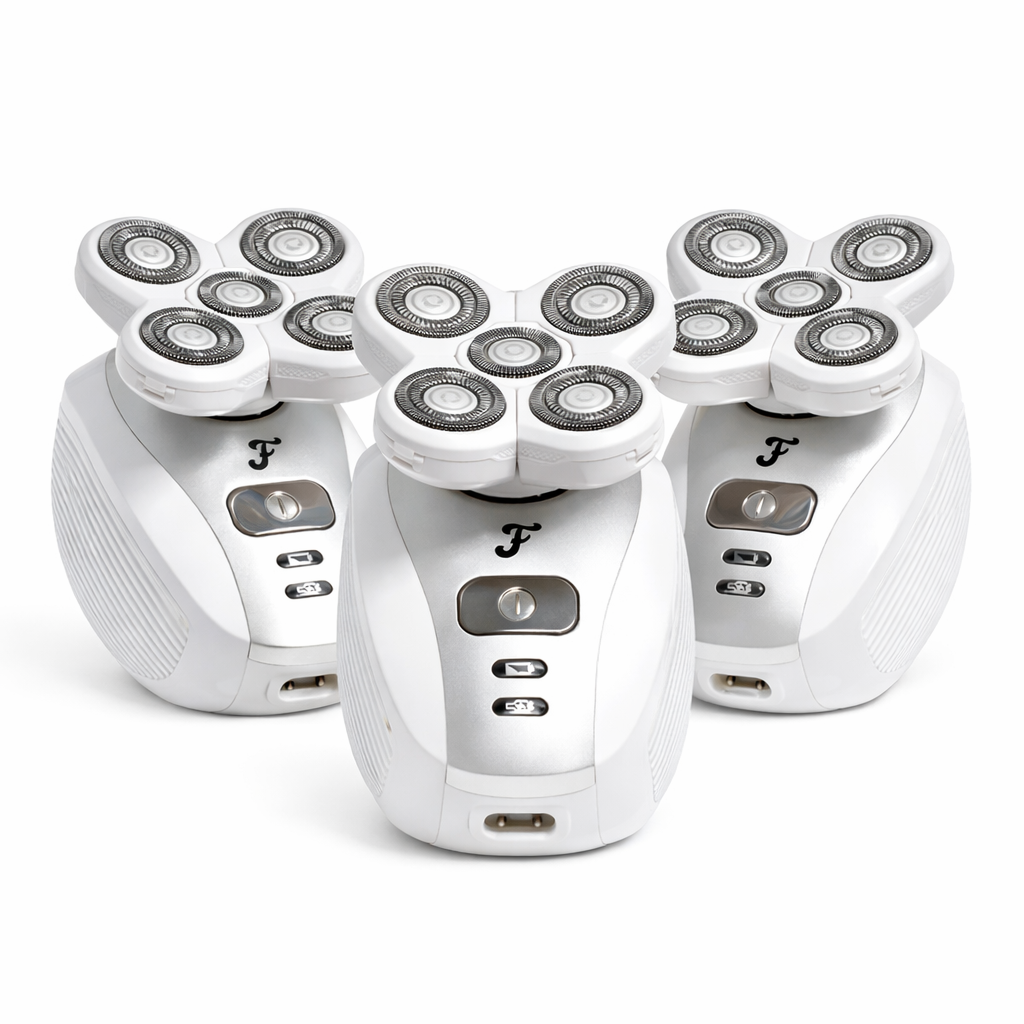 Rotazor™ Rasoir à Tête Rotative Sans Effort | Une peau parfaitement lisse en 3 minutes !